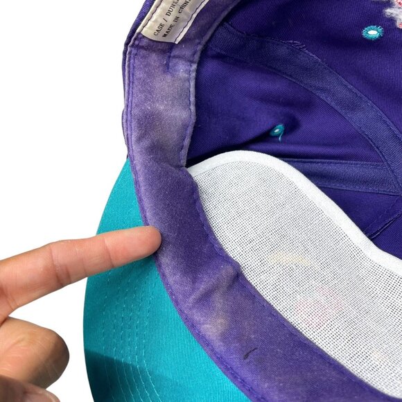 Vintage 1994 Legendary Finish Racing Mario Andretti Texaco Snapback Hat Cap - Picture 8 of 10